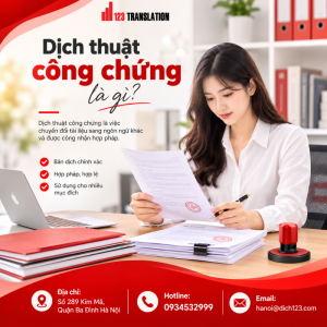 Dịch thuật công chứng Quận 8 uy tín