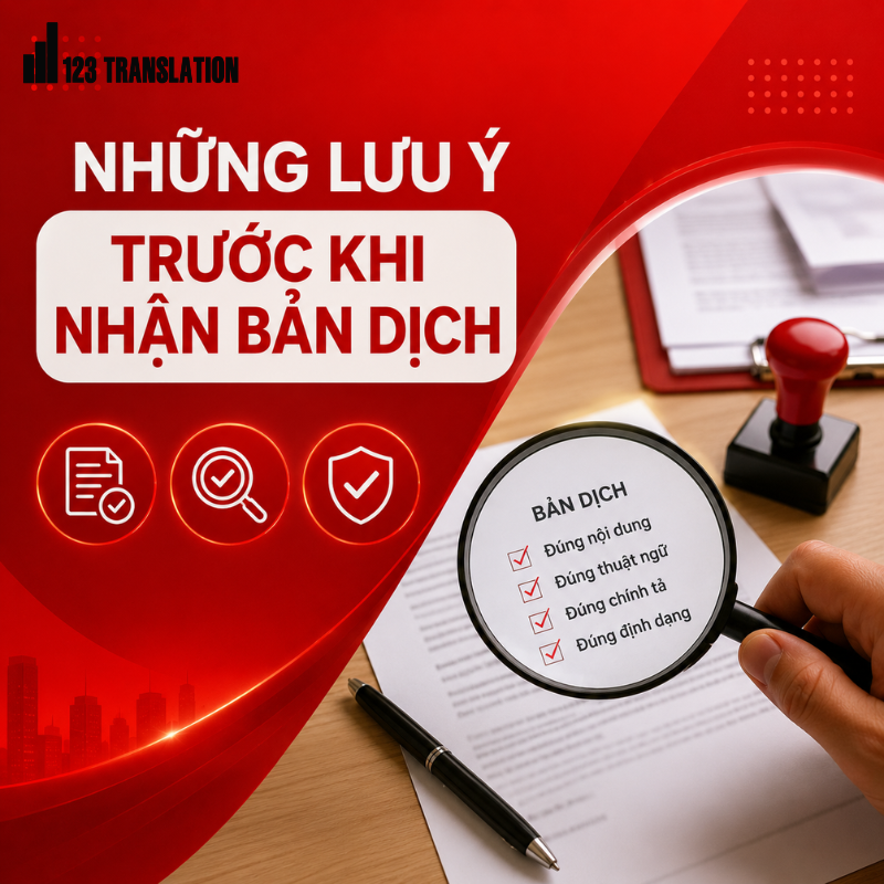 Khi tìm Văn phòng dịch thuật công chứng gần nhất, đừng chỉ quan tâm khoảng cách. Hãy kiểm tra độ chính xác của bản dịch, kinh nghiệm xử lý hồ sơ và khả năng đáp ứng đúng yêu cầu của từng loại giấy tờ.
