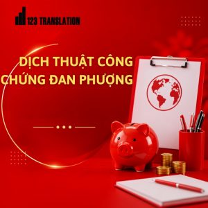 Dịch thuật công chứng Đan Phượng