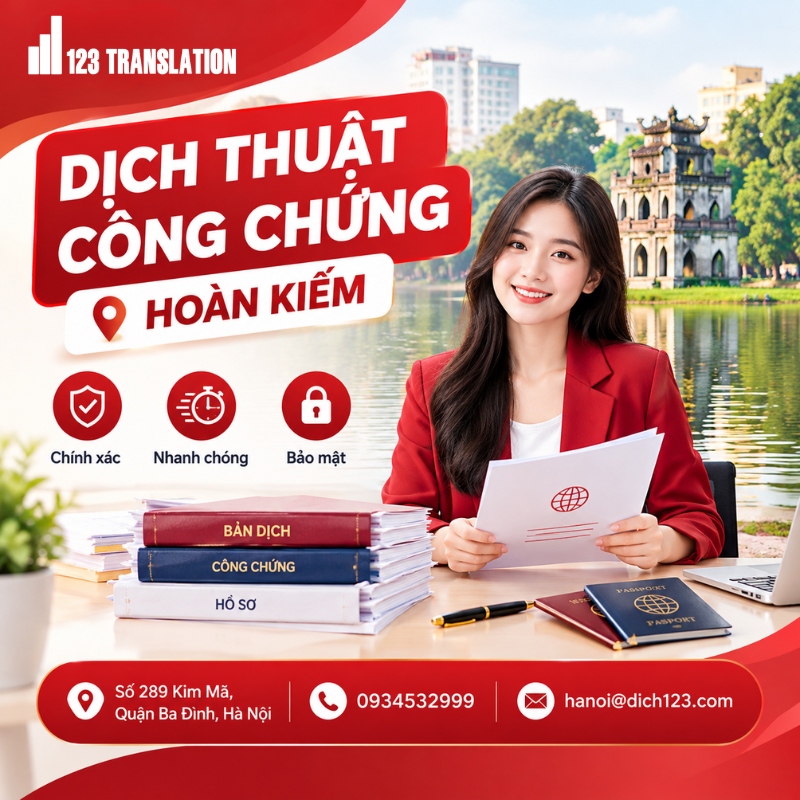 Khi lựa chọn dịch thuật công chứng Hoàn Kiếm, khách hàng nên ưu tiên độ chính xác của bản dịch, quy trình chứng thực đúng quy định, chi phí minh bạch và thời gian hoàn thành phù hợp.