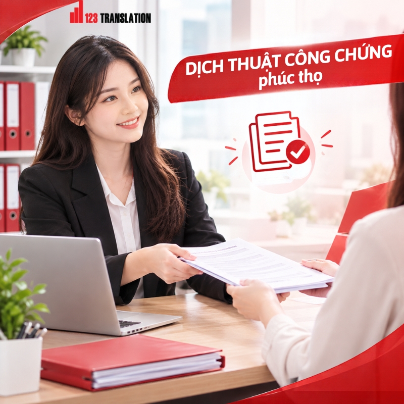 Dịch thuật công chứng Phúc Thọ